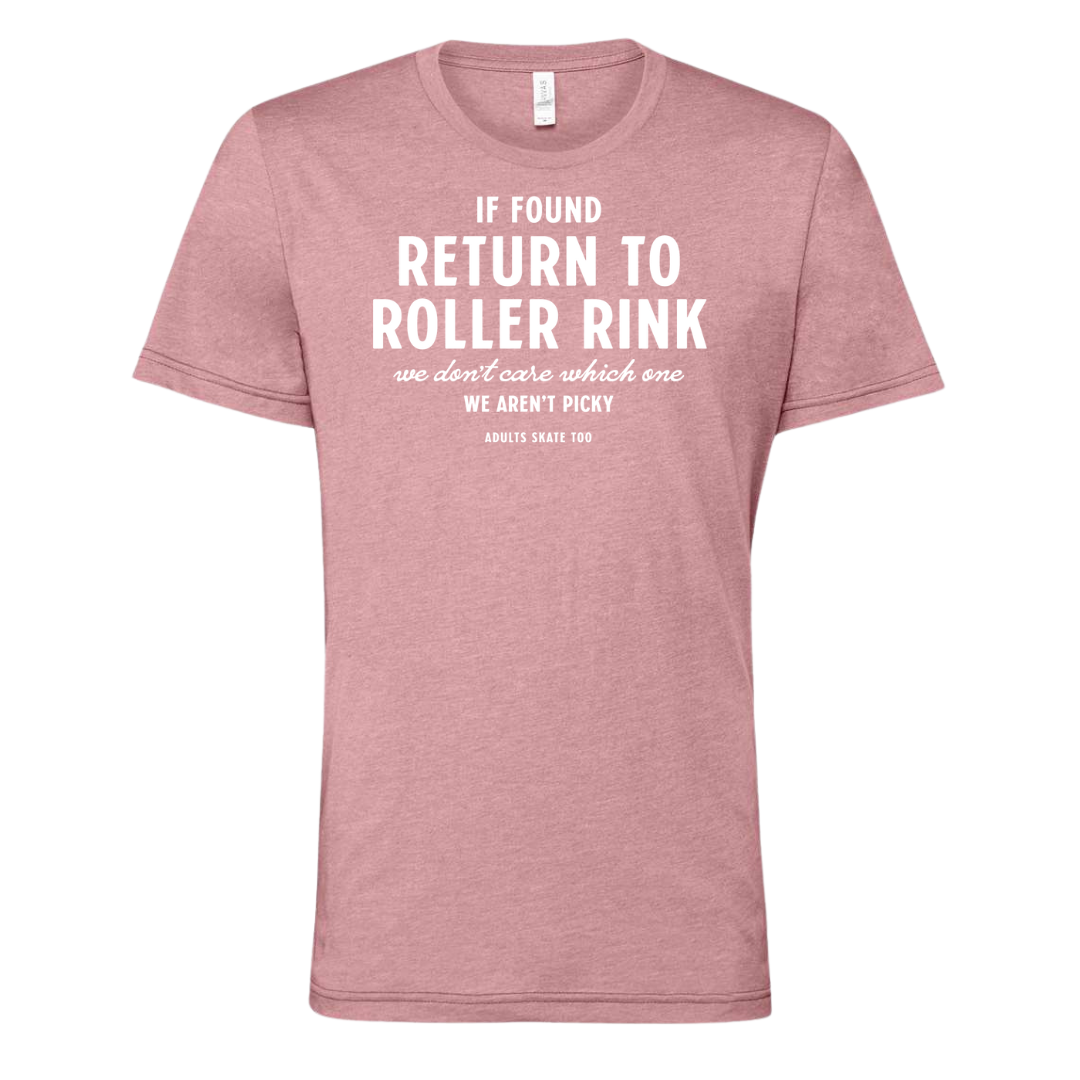 [VAULT] If Found Return to Roller Rink T-Shirt