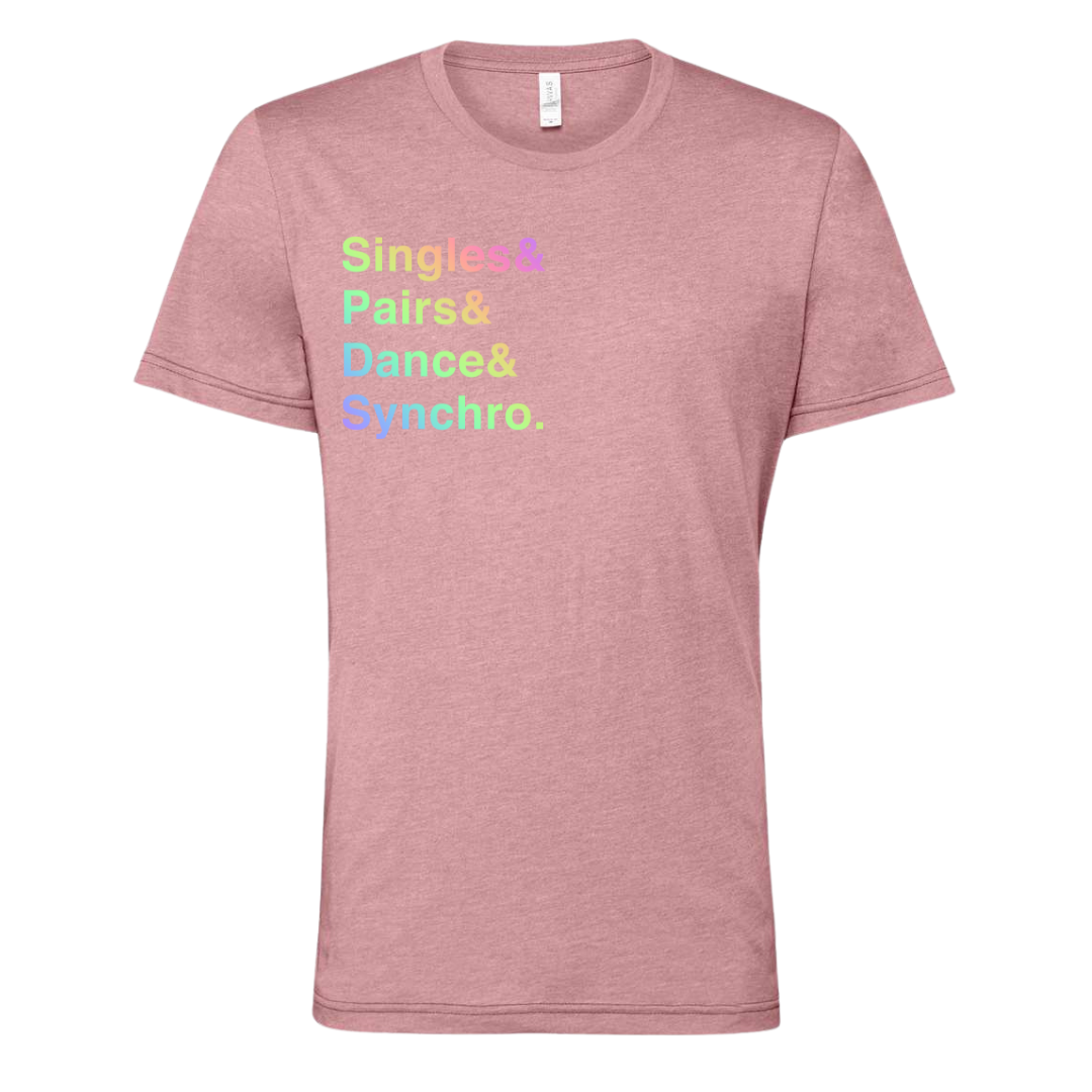[VAULT] Singles & Pairs & Dance & Synchro. T-Shirt