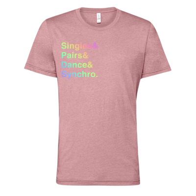 [VAULT] Singles & Pairs & Dance & Synchro. T-Shirt