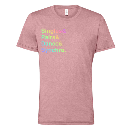 [VAULT] Singles & Pairs & Dance & Synchro. T-Shirt