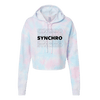 SYNCHRO Cotton Candy Hooded Crop