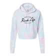 Rink Life Cotton Candy Hooded Crop - Adults Skate Too LLC