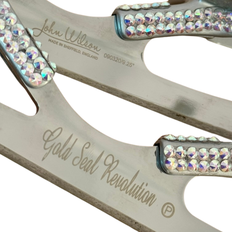 *Pre-Owned* Custom JW Gold Seal Revolution Blades 9.25"