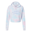 Skater's Social Cotton Candy Hooded Crop - Adults Skate Too LLC