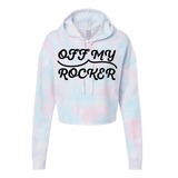 Off My Rocker Hooded Crop - Adults Skate Too LLC