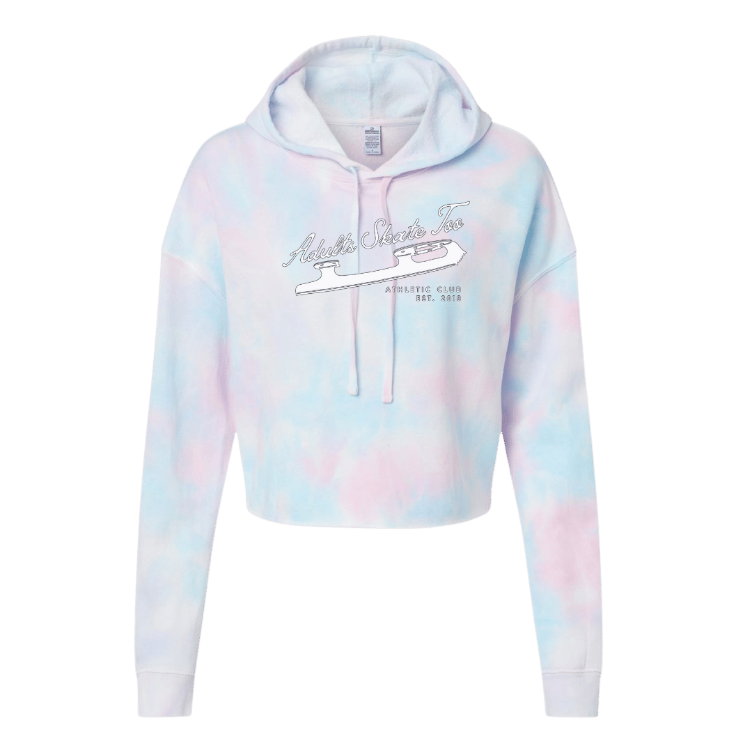 Athletic Club Cotton Candy Hooded Crop