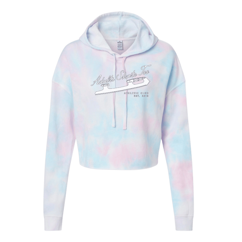 Athletic Club Cotton Candy Hooded Crop