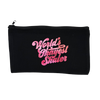 World's Okayest Skater Space Glow Zip Pouch