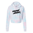 Casual Skater Cotton Candy Hooded Crop - Adults Skate Too LLC