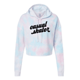 Casual Skater Cotton Candy Hooded Crop - Adults Skate Too LLC