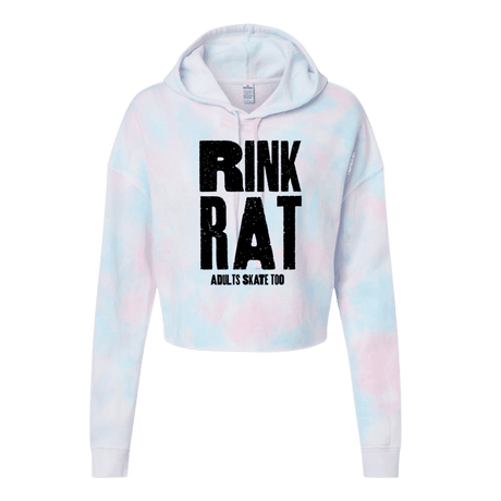 Rink Rat Cotton Candy Hooded Crop - Adults Skate Too LLC