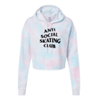 Anti Social Skating Club Cotton Candy Hooded Crop - Adults Skate Too LLC