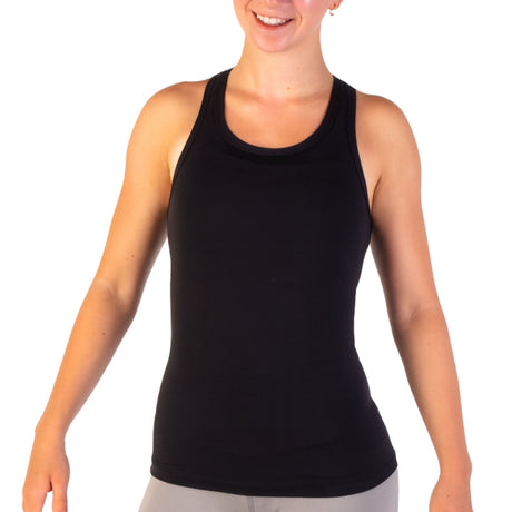 CRS Cross Ice Skating Tank Top. Racerback Full Length Athletic Shirt.