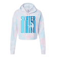 Ombré Skater Cotton Candy Hooded Crop - Adults Skate Too LLC