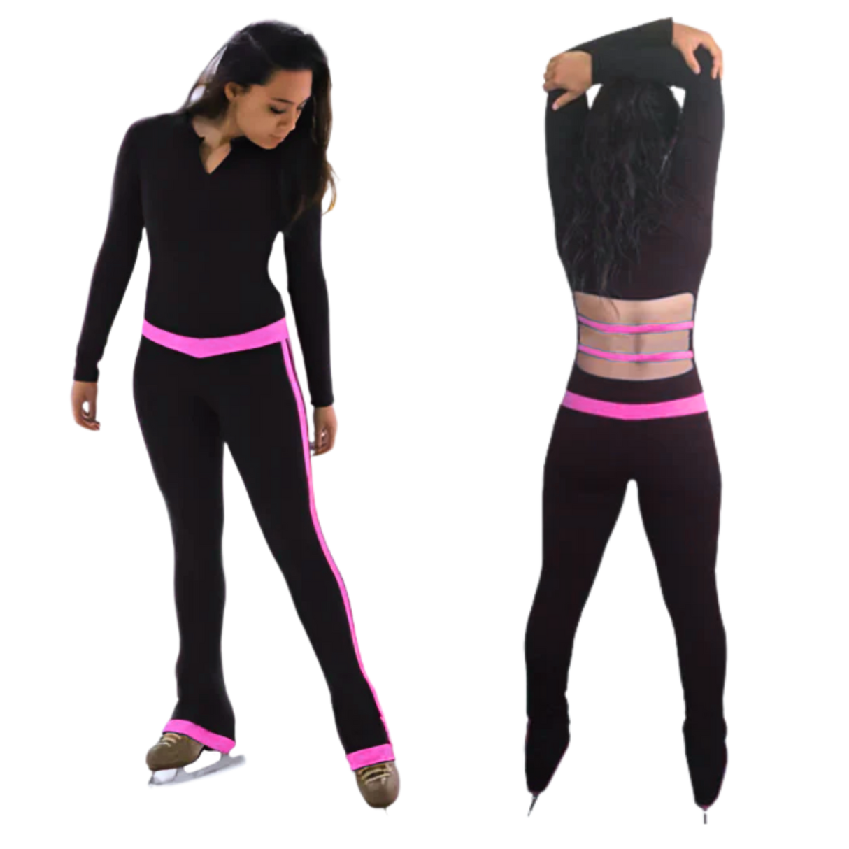 ColorFlow Long Sleeve FlowSuit One-Piece - Adults Skate Too LLC