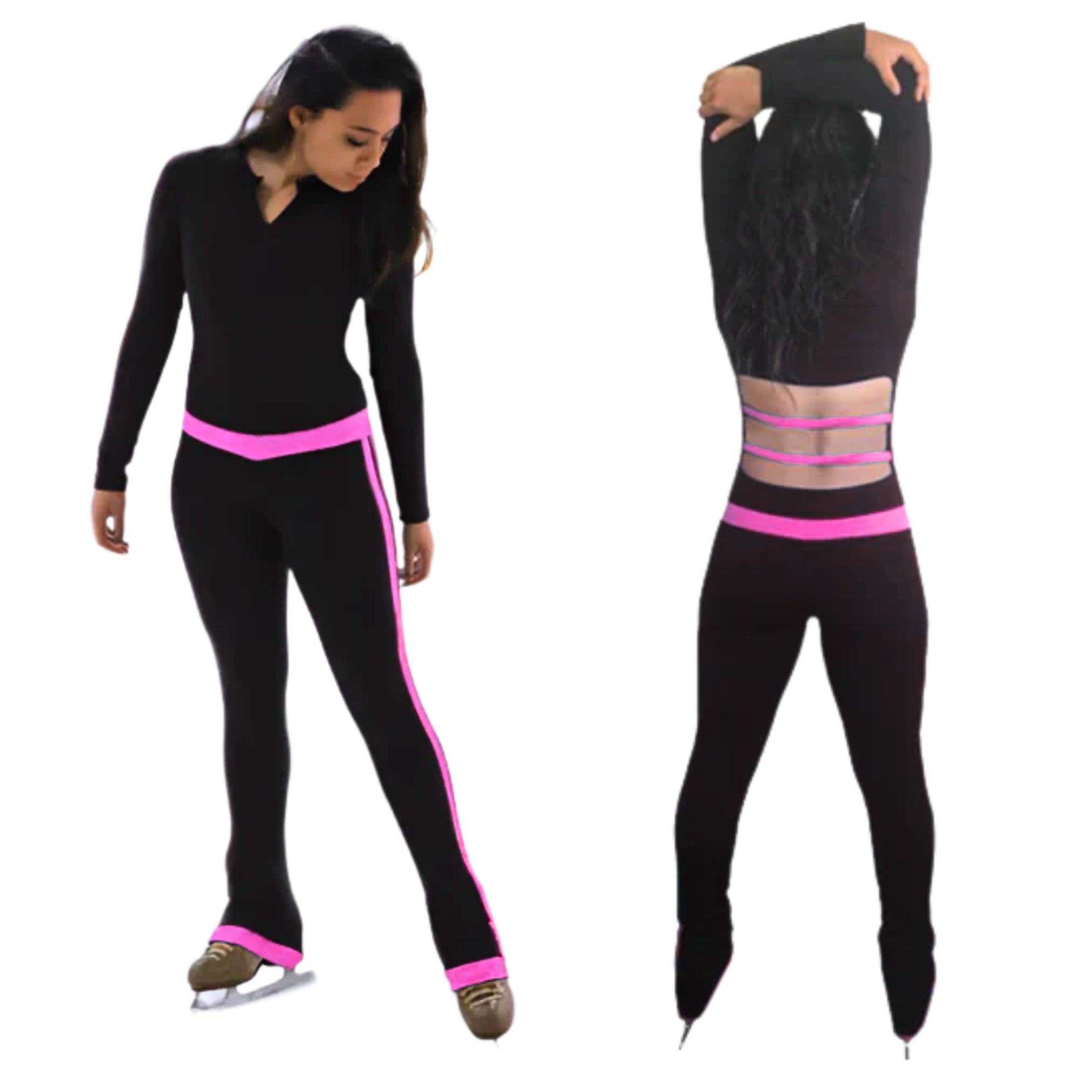 ColorFlow Long Sleeve FlowSuit One-Piece
