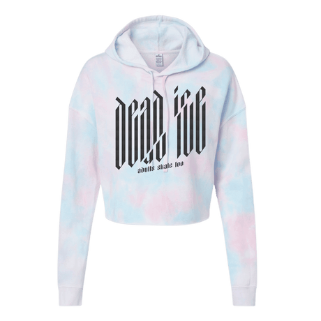 Dead Ice Cotton Candy Hooded Crop - Adults Skate Too LLC