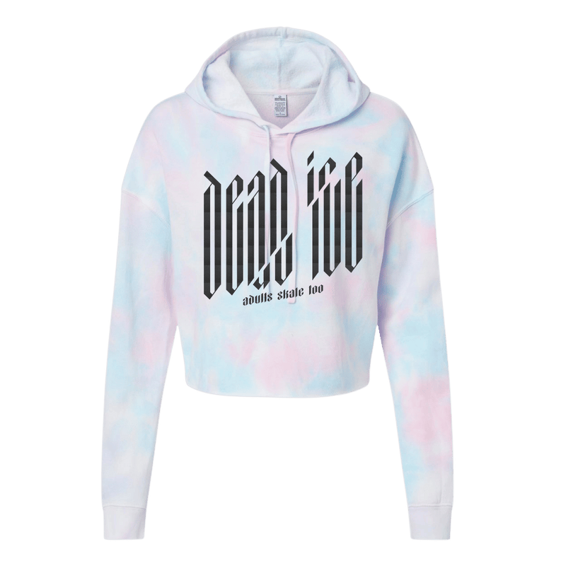 Dead Ice Cotton Candy Hooded Crop
