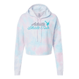 Cursive Cotton Candy Hooded Crop - Adults Skate Too LLC