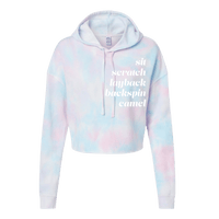 Spins Cotton Candy Hooded Crop