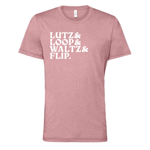 [VAULT] Lutz & Loop & Waltz & Flip. T-Shirt