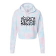 Skaters Gonna Skate Cotton Candy Hooded Crop - Adults Skate Too LLC