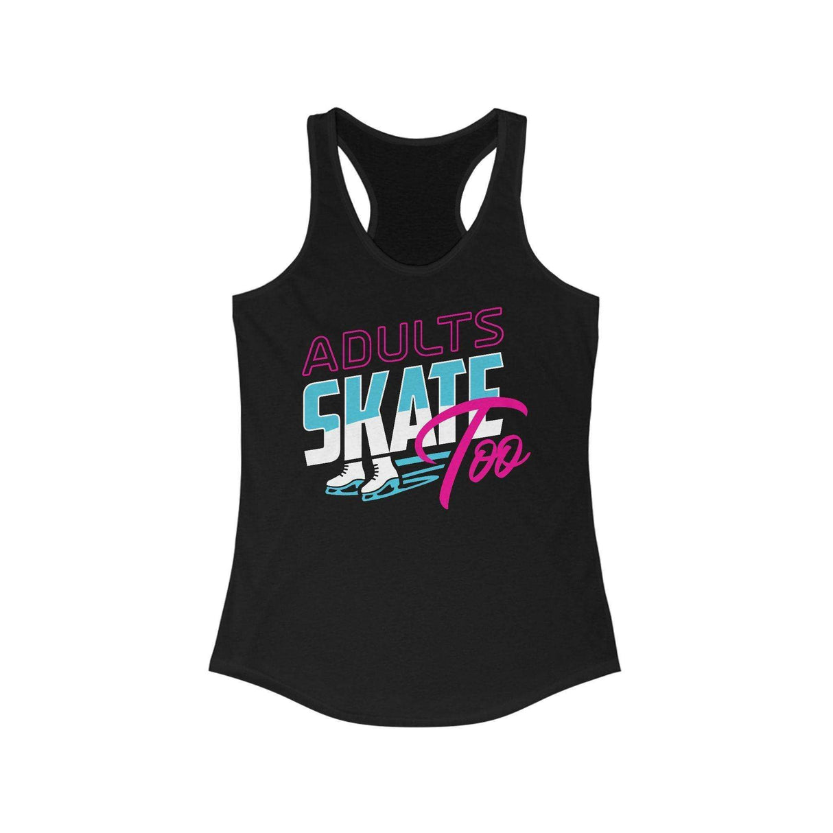 Retro Women's Racerback Tank - Adults Skate Too LLC