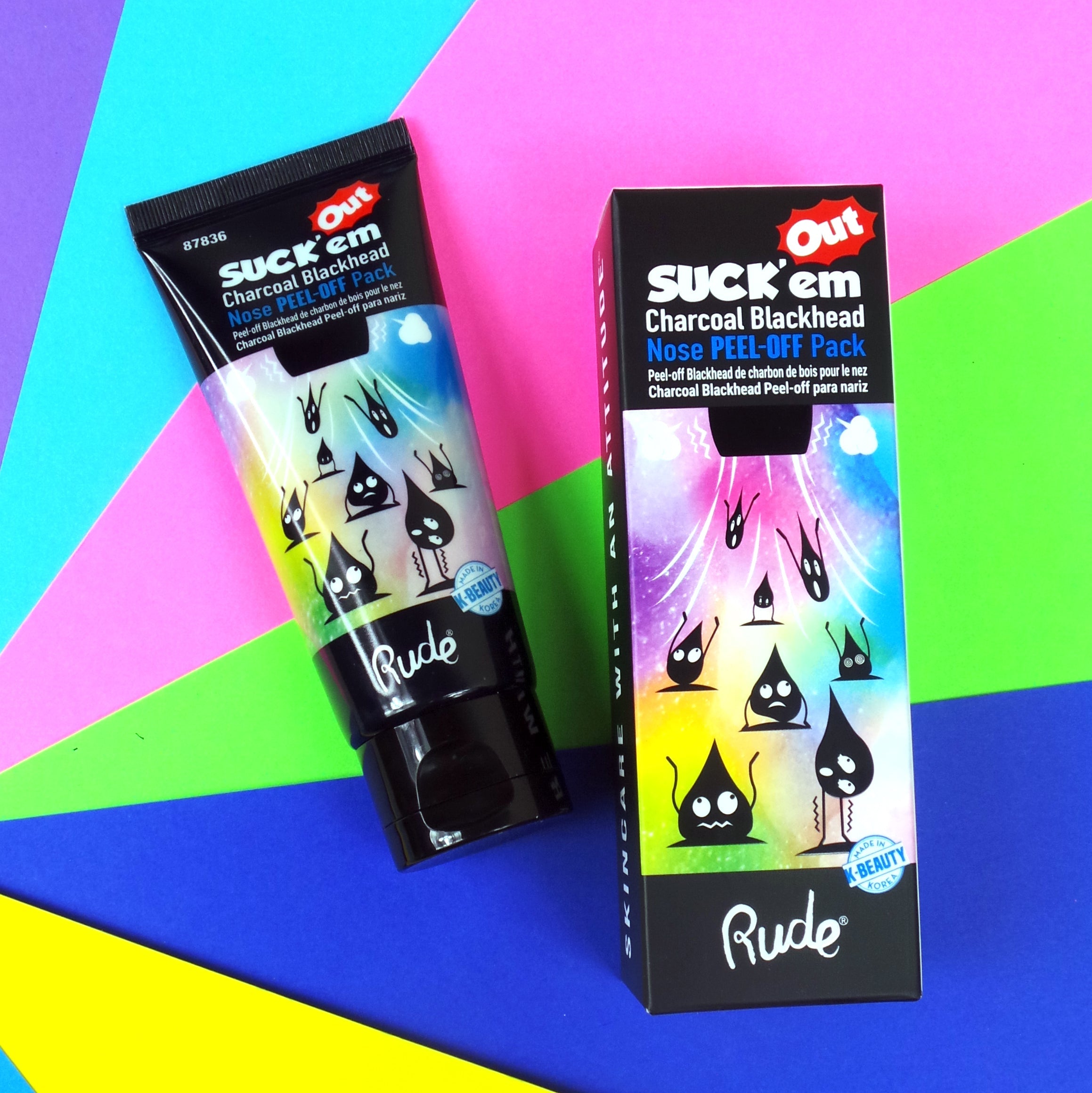 Suck'em Out Charcoal Blackhead Nose Pack