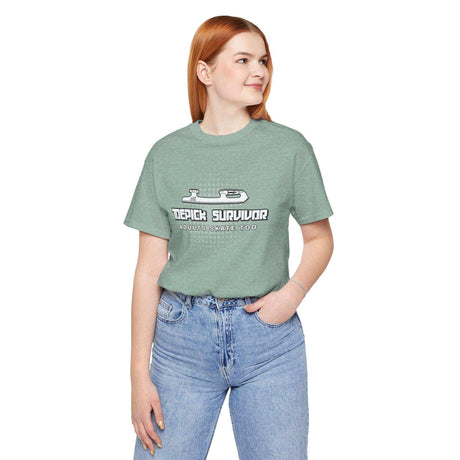 Toepick Survivor Tee - Adults Skate Too LLC