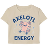 Axelotl Energy Women's Baby Tee - Adults Skate Too LLC