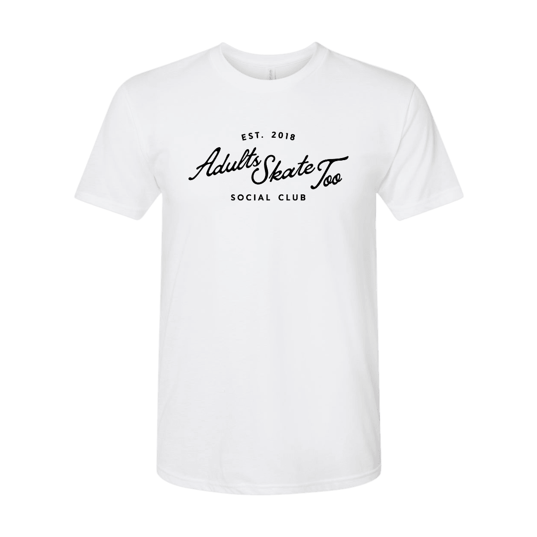 Social Club T-Shirt - Adults Skate Too LLC