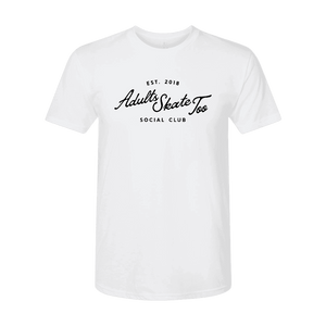 Social Club T-Shirt - Adults Skate Too LLC