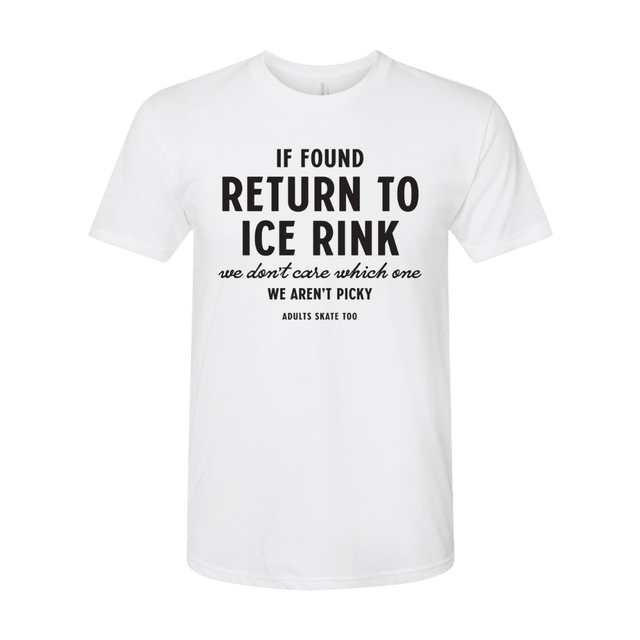 If Found T-Shirt - Adults Skate Too LLC