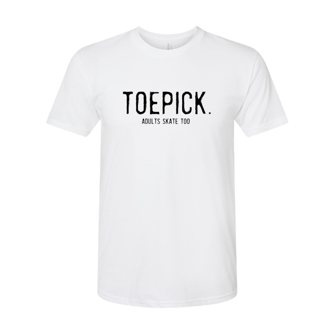 Toepick T-Shirt - Adults Skate Too LLC