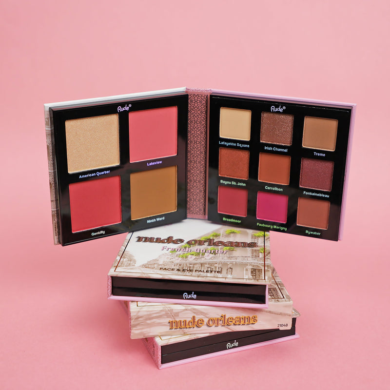 Nude Orleans Face and Eye Palette