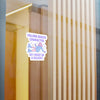 Falling Builds Character Vinyl Sticker