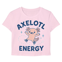 Axelotl Energy Women's Baby Tee - Adults Skate Too LLC