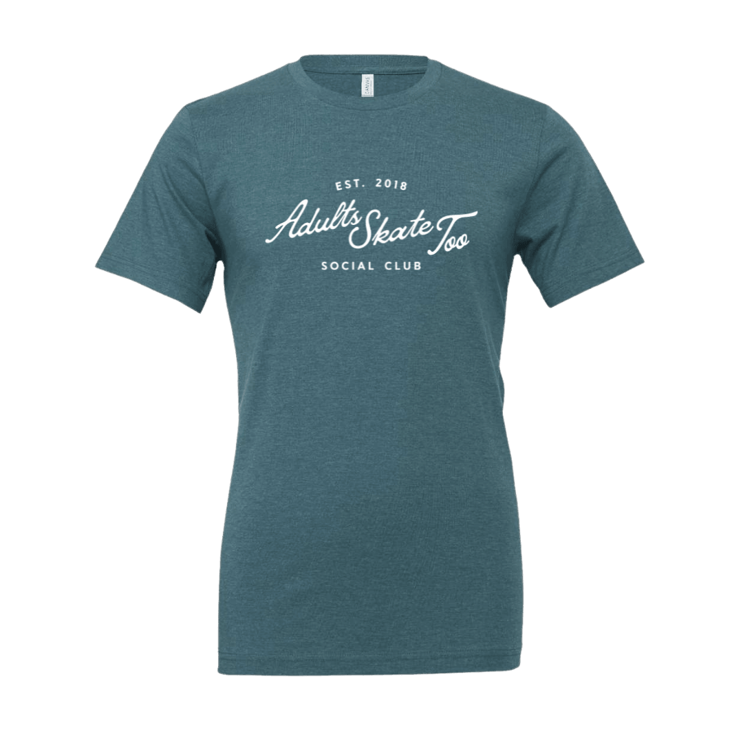 Social Club T-Shirt - Adults Skate Too LLC