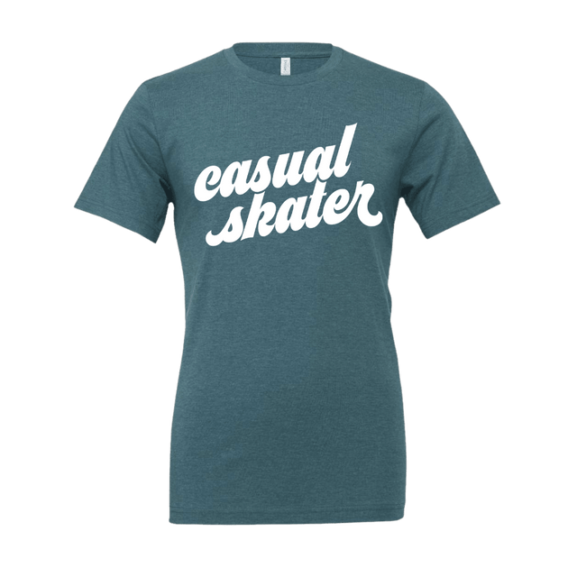 Casual Skater T-Shirt - Adults Skate Too LLC