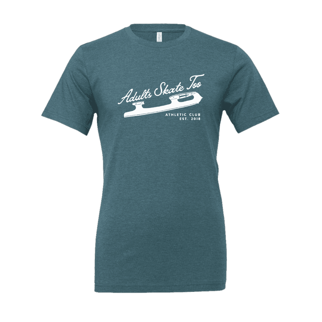 Athletic Club T-Shirt - Adults Skate Too LLC