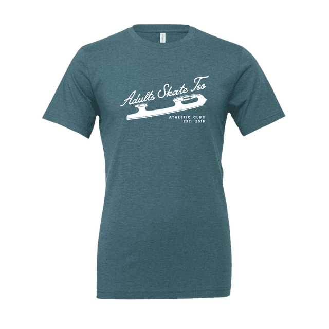 Athletic Club Unisex T-Shirt - Adults Skate Too LLC