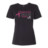 [VAULT] Adults Skate Too Women's Tees (Multiple Designs/Styles) - 2XL 3XL - Adults Skate Too LLC