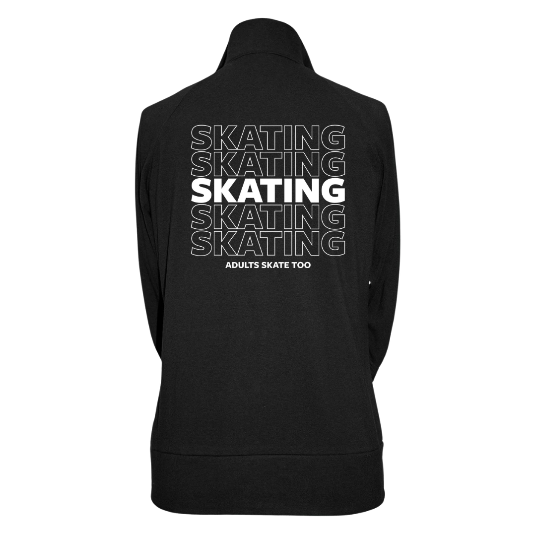 SKATING Practice Jacket - Adults Skate Too LLC