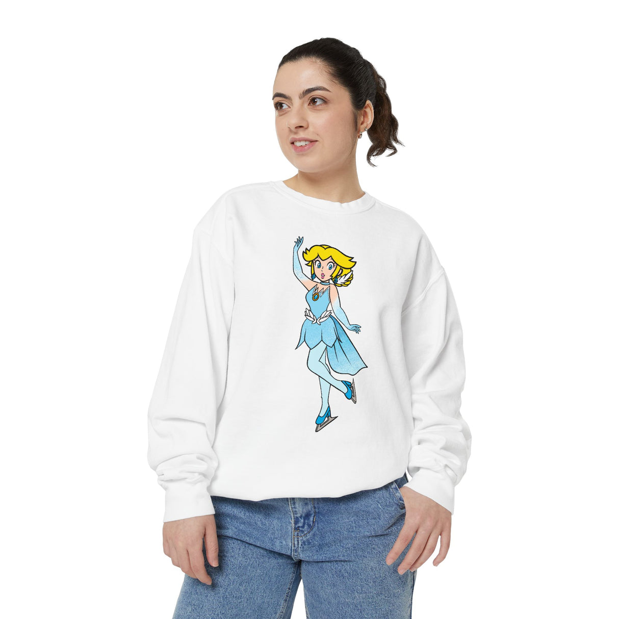 Princess P Ice Skater Unisex Sweatshirt - Adults Skate Too LLC