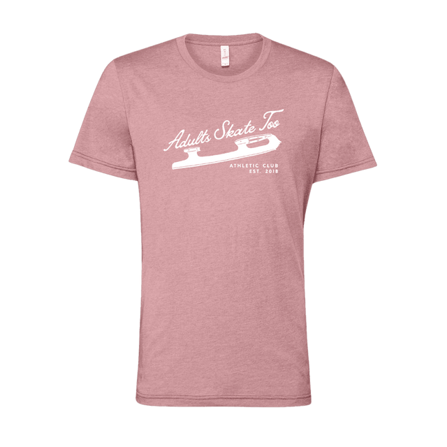 Athletic Club Unisex T-Shirt - Adults Skate Too LLC