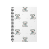 Koala On Ice Spiral Notebook