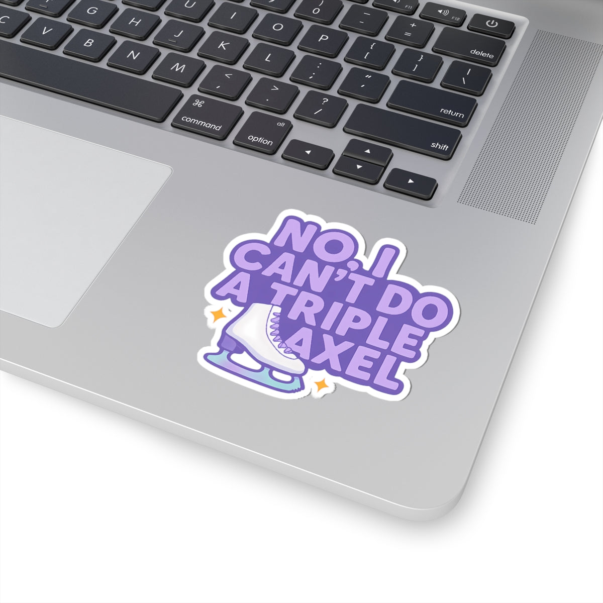 No, I Can't Do A Triple Axel Stickers - Adults Skate Too LLC
