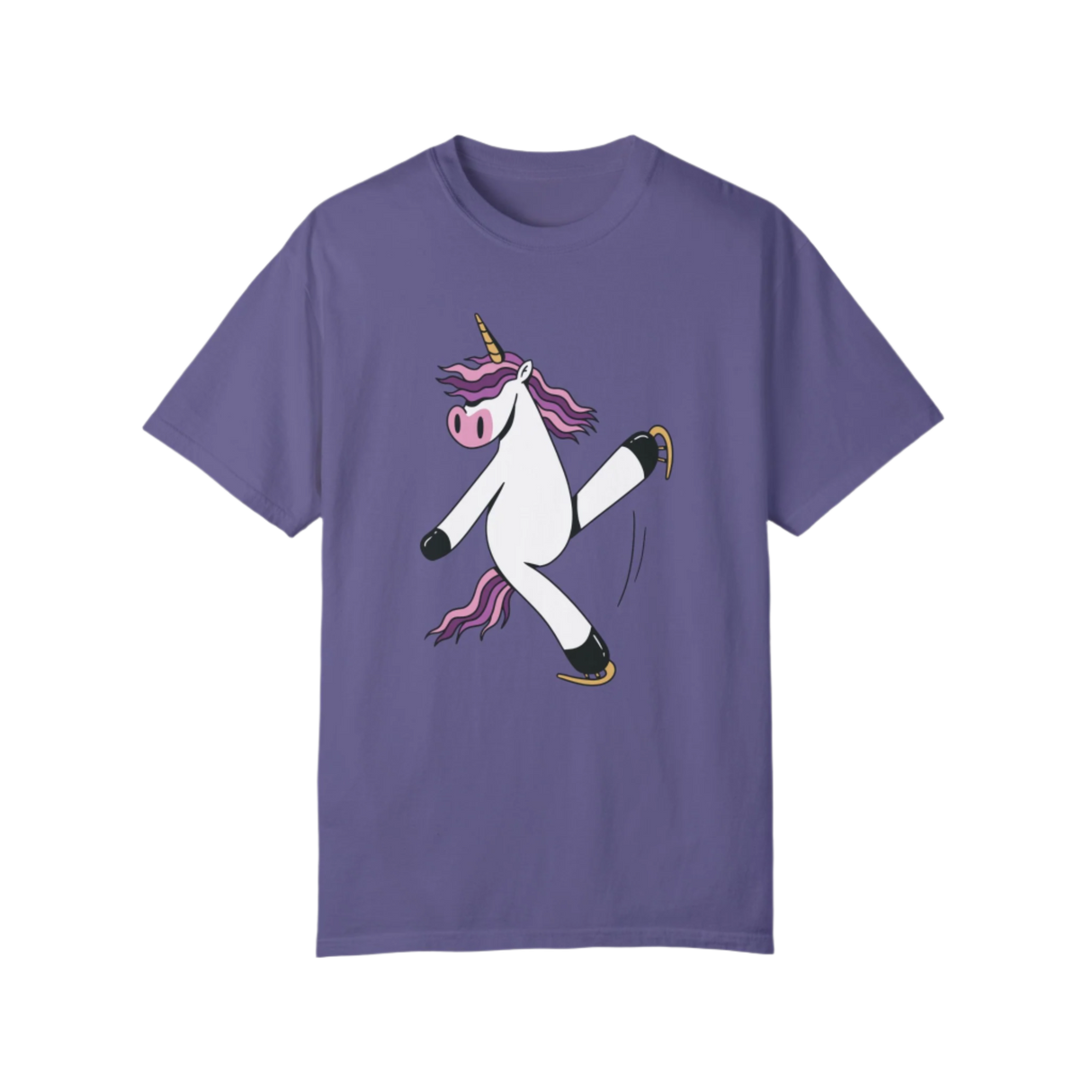 Skating Unicorn Unisex T-Shirt - Adults Skate Too LLC