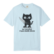 Knife Shoes Cat T-Shirt