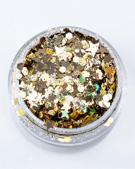 Lunautics 24Kayyy - Gold Holographic Chunky Glitter